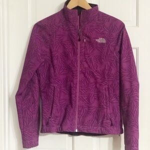 North Face All Weather Fuzzy Fleece Zip Up…
